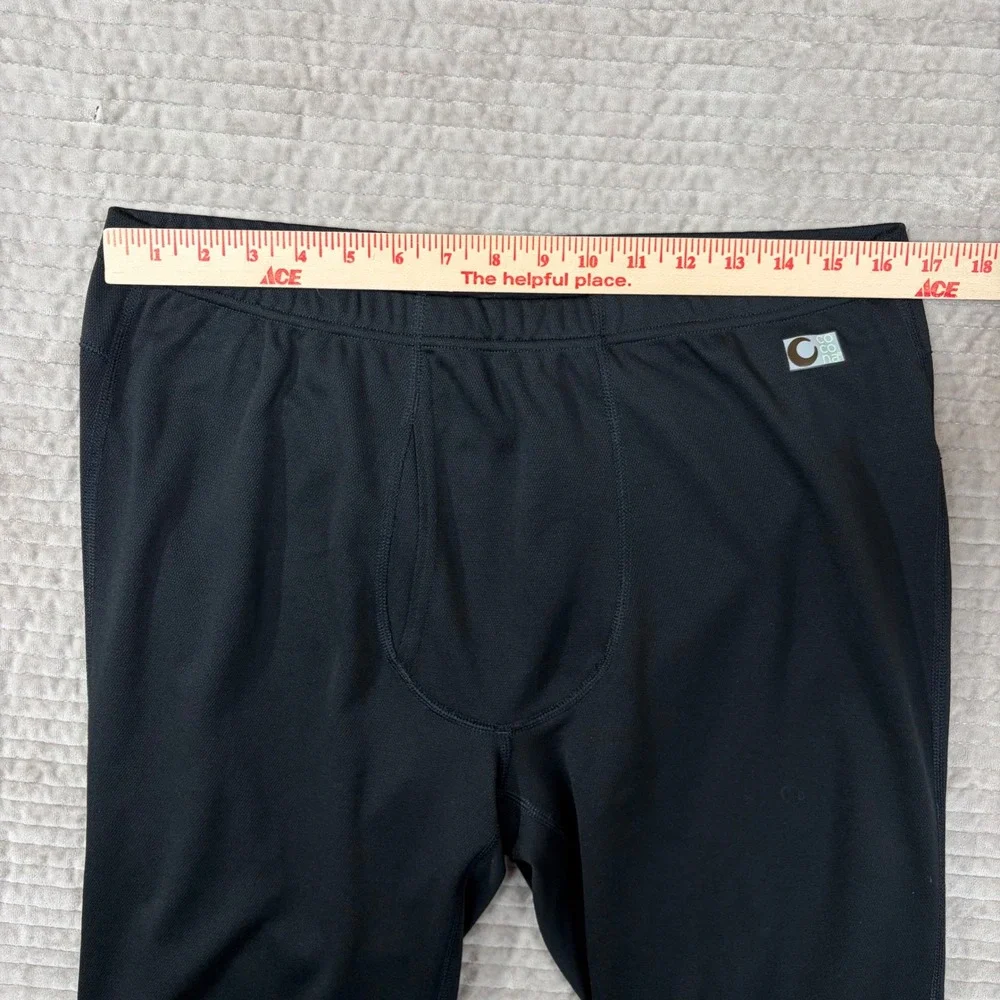 Eddie Bauer First Ascent‎ Mens Large Black Cocona Base Layer Leggings Tights